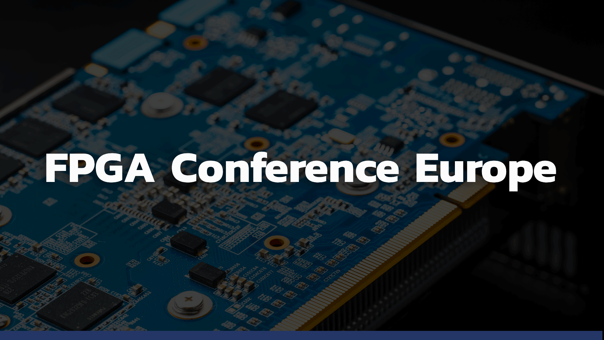 FPGA Conference Europe iWave Systems